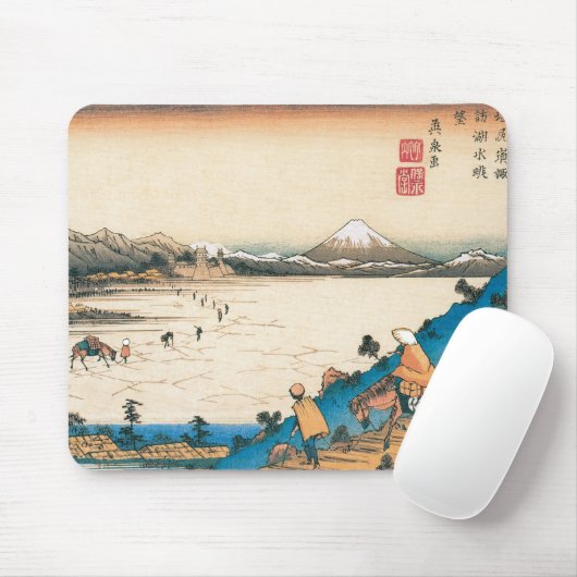 TAPIS DE SOURIS LE MONT FUJI MOUSEPAD (Avec souris)
