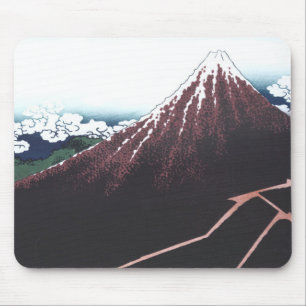 Tapis De Souris Le mont Fuji Ukiyo-e par Hokusai, japonais