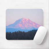 Tapis De Souris Le mont Rainier Alpenglow (Avec souris)