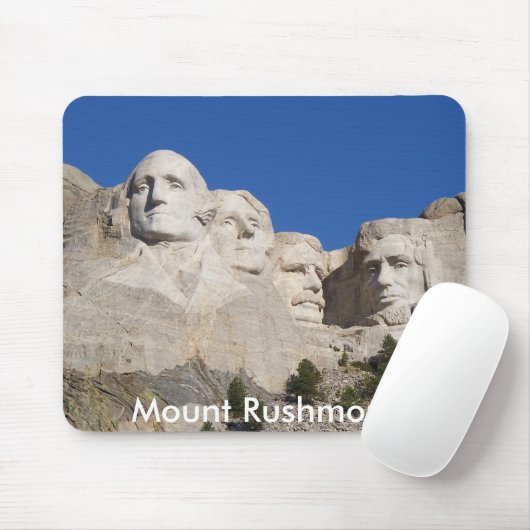 Tapis De Souris Le mont Rushmore Mousepad (Avec souris)