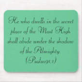 Tapis De Souris Le mousepad secret d'endroit (Devant)