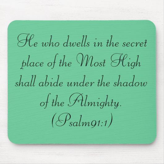 Tapis De Souris Le mousepad secret d'endroit (Devant)