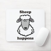 Tapis De Souris Le mouton se produit (Avec souris)