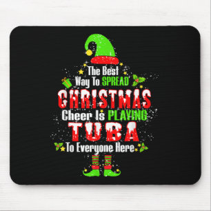 Tapis De Souris Le Moyen De Diffuser La Soirée De Noël Est De Joue