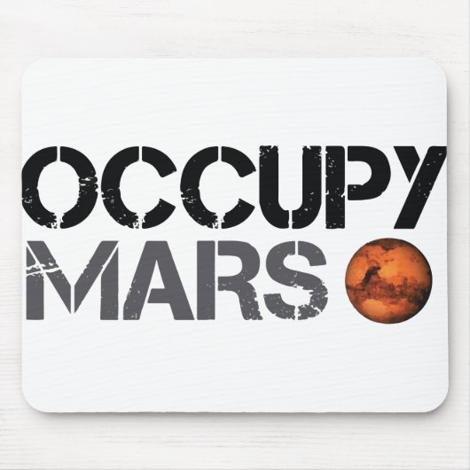 Tapis De Souris le musc elon occupy mars (Devant)