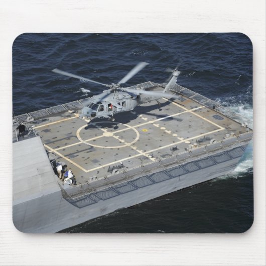 Tapis De Souris Le navire de combat du littoral USS Freedom (Devant)