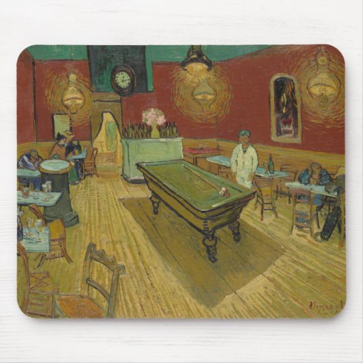 Tapis De Souris Le Night Café de Vincent van Gogh (Devant)