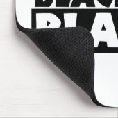 Tapis De Souris Le noir est noir (Coin)