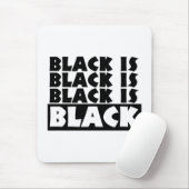 Tapis De Souris Le noir est noir (Avec souris)
