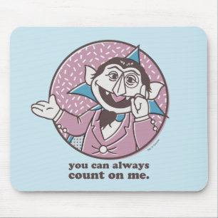 Tapis De Souris Le nombre   Vous Pouvez Toujours Compter Sur Moi