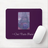 Tapis De Souris Le ~Owl visite Paris~ (Avec souris)