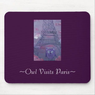 Tapis De Souris Le ~Owl visite Paris~