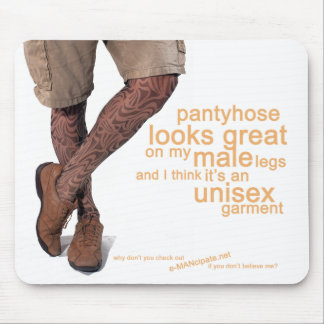 Tapis De Souris Le Pantyhose semble grand sur mes jambes