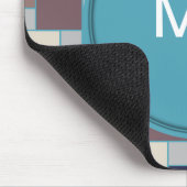 Tapis De Souris Le paon sur la plage (Coin)