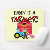 Tapis De Souris Le papa est des T-shirts et des cadeaux d'un agric (Avec souris)