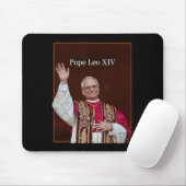 Tapis De Souris Le Pape Leo Xiv (Avec souris)