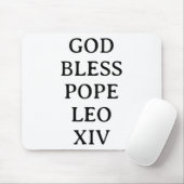 Tapis De Souris Le Pape Leo Xiv 3 (Avec souris)