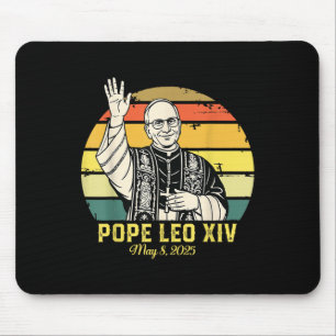 Tapis De Souris Le Pape Leo Xiv 8 mai 2025 Coucher de soleil