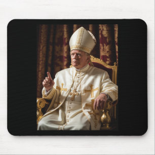 Tapis De Souris Le Pape Trump Drôle Le Président Trump Veut Être L