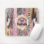Tapis De Souris Le papillon anti-social Mousepad (Avec souris)
