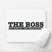 Tapis De Souris Le patron (Avec souris)