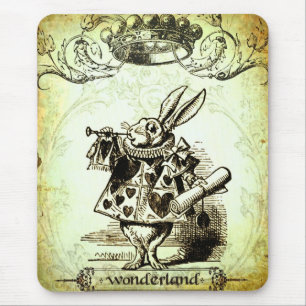 Tapis De Souris Le pays des merveilles lunatique