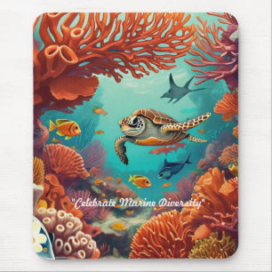 Tapis De Souris "Le paysage de corail"