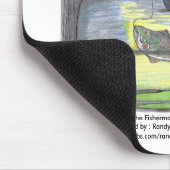 Tapis De Souris "Le pêcheur " (Coin)