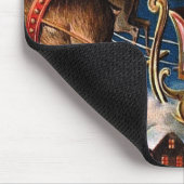 Tapis De Souris Le père noël vient à la ville (Coin)
