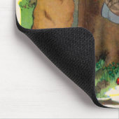 Tapis De Souris Le Petit Chaperon Rouge et le Loup (Coin)