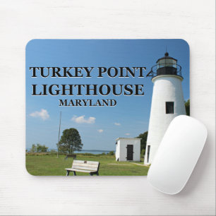 Tapis De Souris Le phare de Turkey Point, Maryland Mousepad
