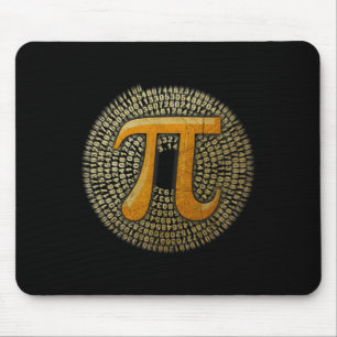 Tapis De Souris Le pi officiel 3.14 Spiral Pi-day Pour Les Nerds D