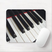 Tapis De Souris Le piano verrouille la photographie (Avec souris)