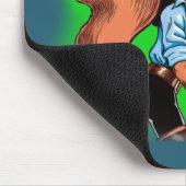 Tapis De Souris Le pirate coupe la queue Mousepad (Coin)