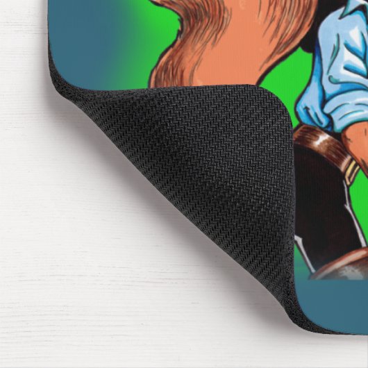 Tapis De Souris Le pirate coupe la queue Mousepad (Coin)