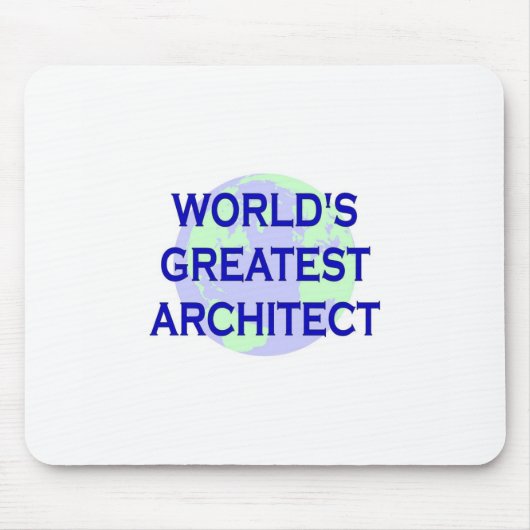 TAPIS DE SOURIS LE PLUS GRAND ARCHITECTE DU MONDE (Devant)