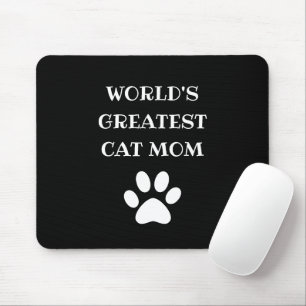 Tapis De Souris Le plus grand chat du monde personnalisé Maman Tex
