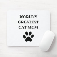 Le plus grand chat maman texte personnalisé person