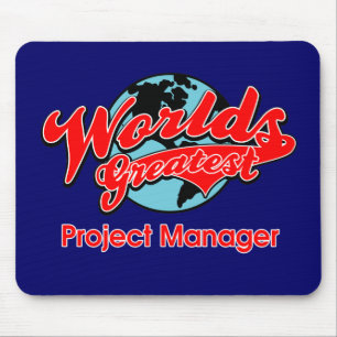 Tapis De Souris Le plus grand chef de projet du monde