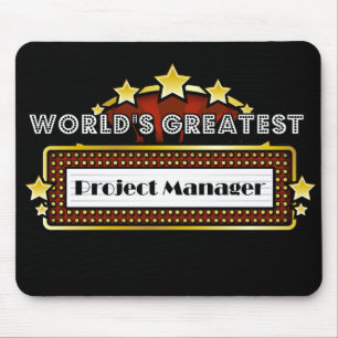 Tapis De Souris Le plus grand chef de projet du monde