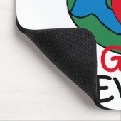 Tapis De Souris Le plus grand coeur de Gigi du monde (Coin)