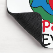 Tapis De Souris Le plus grand coeur du papa du monde (Coin)