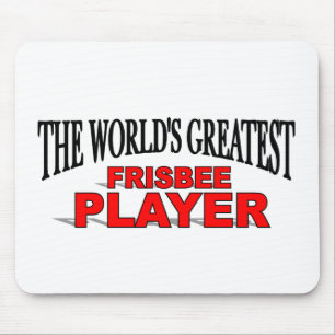 Tapis De Souris Le plus grand joueur du frisbee du monde
