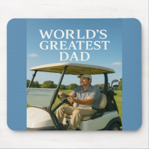 Tapis De Souris Le plus grand papa du monde - Croisière au panier 