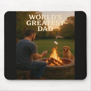 Tapis De Souris Le plus grand papa du monde - Édition Fireside