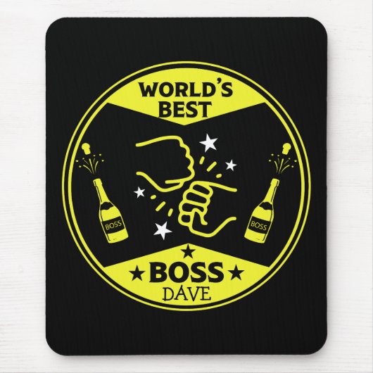 Tapis De Souris Le plus grand patron du monde (Devant)