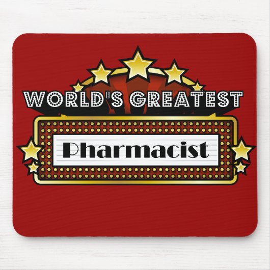 Tapis De Souris Le plus grand pharmacien du monde (Devant)