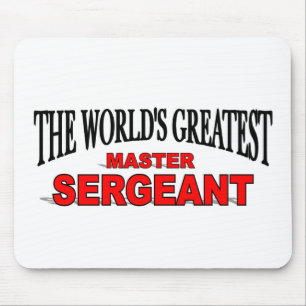 Tapis De Souris Le plus grand sergent maître du monde