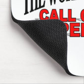 Tapis De Souris Le plus grand surveillant du centre d'attention (Coin)