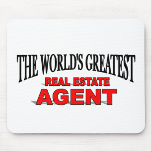 Tapis De Souris Le plus grand vrai agent immobilier du monde